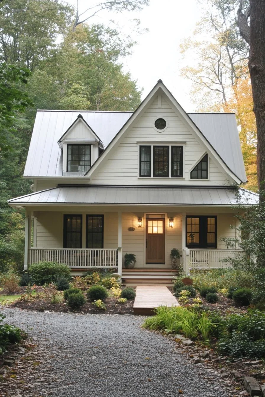 A Timber Cottage in a Quiet Township