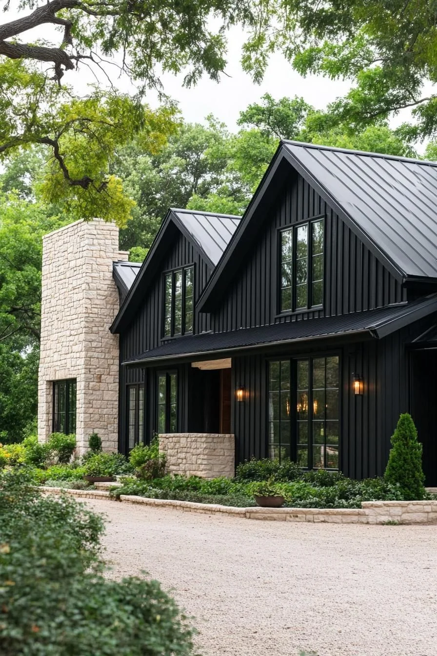 Classic Long House with Modern Details