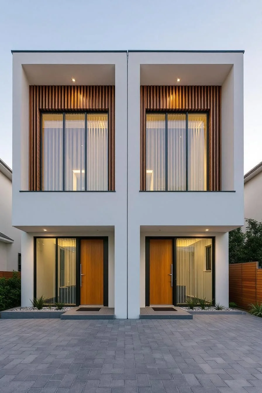 One Roof, Two Duplex Doors