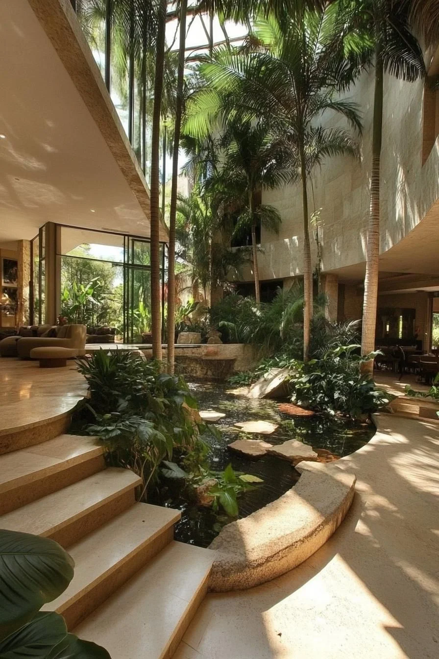A Peaceful Tropical House Retreat