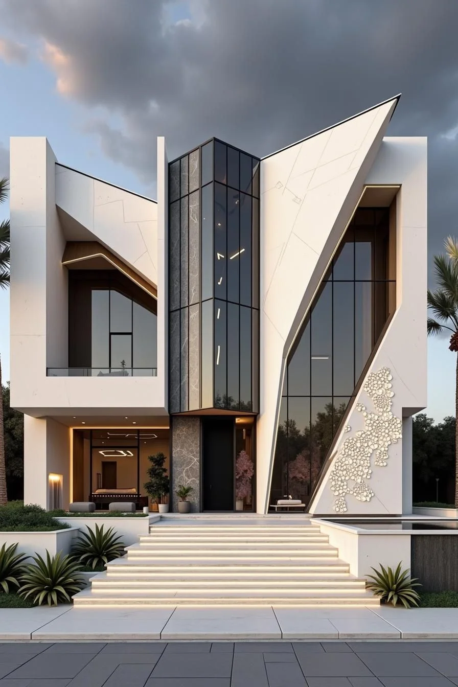 Architectural Delights of an Origami Oasis