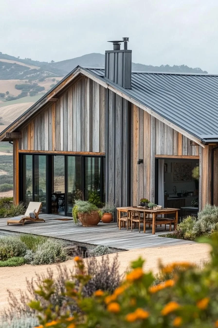 Timber-Framed Gable House Retreat