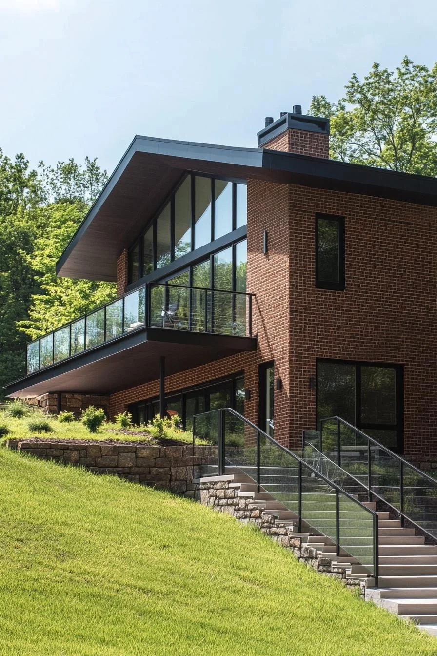 Slope House Commands the Landscape