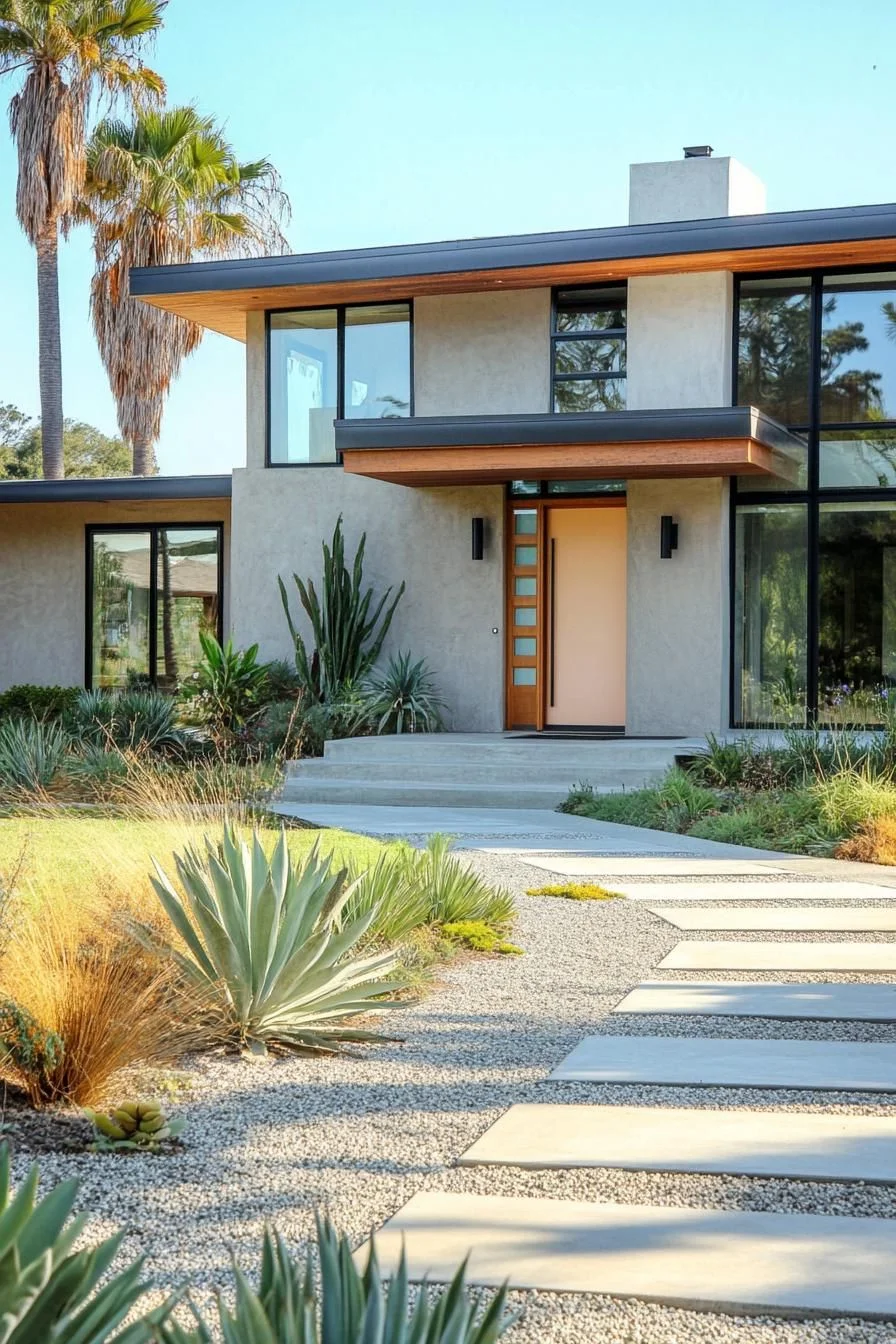 Agave Plants Set the Stage for This Home