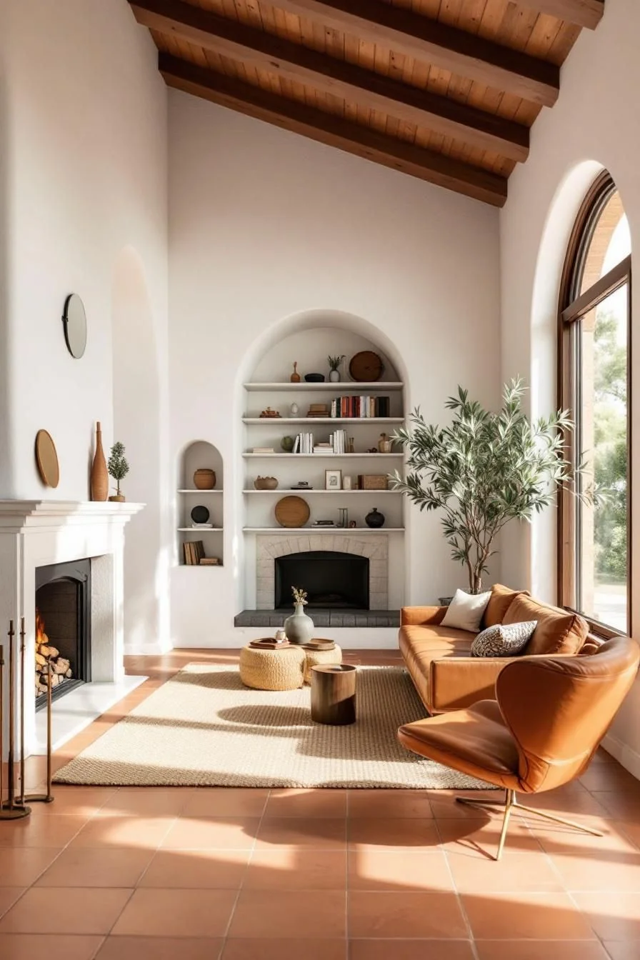 Where Sunbeams Light Up Spanish Living