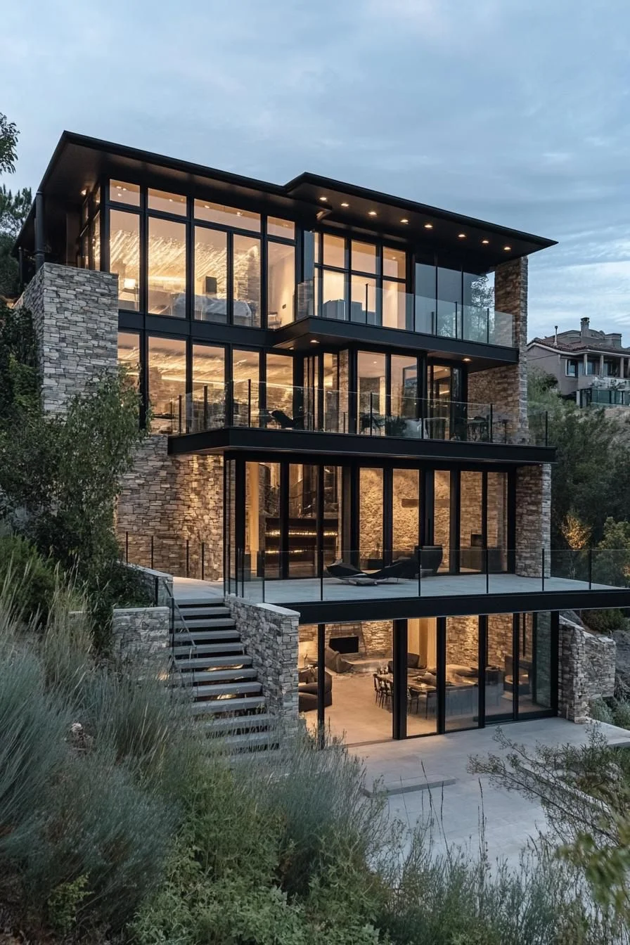 A Stylish Perch With Harmonious Heights