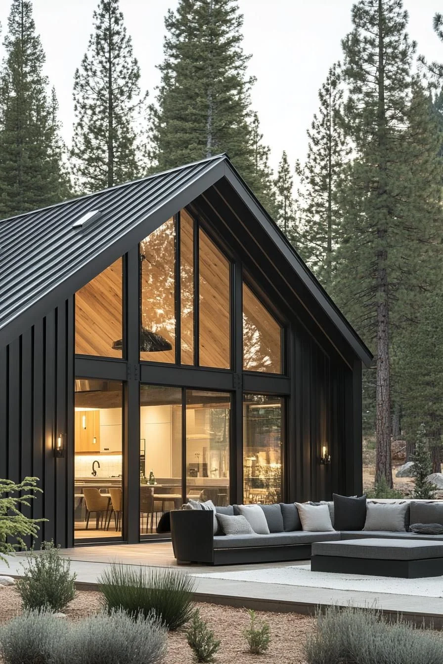 A Nordic Retreat Set Deep in the Woods
