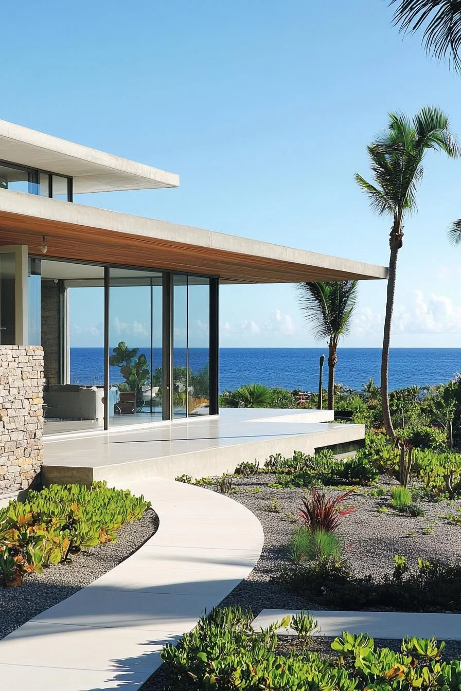 Sliding Doors Bring in Sea Breezes