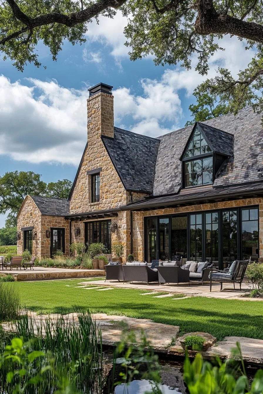 Stone Cottage With a Modern Edge