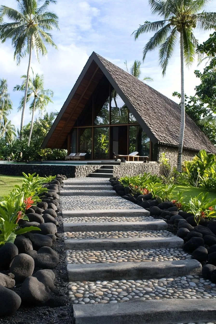 A-Frame Aura: Bali's Leafy Lodge Escape