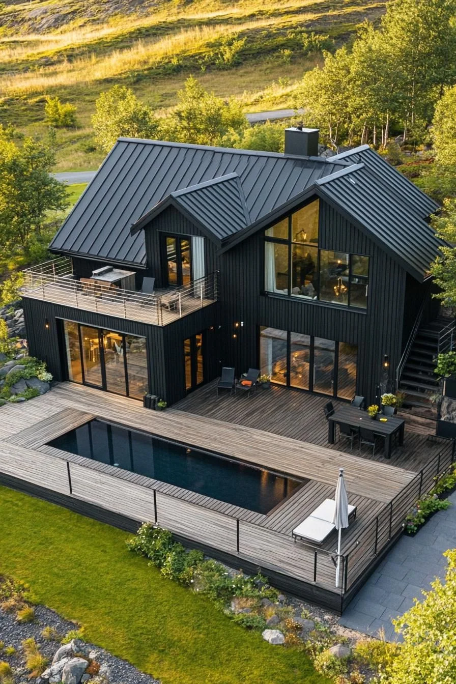 A Sleek Retreat with Scandinavian Character