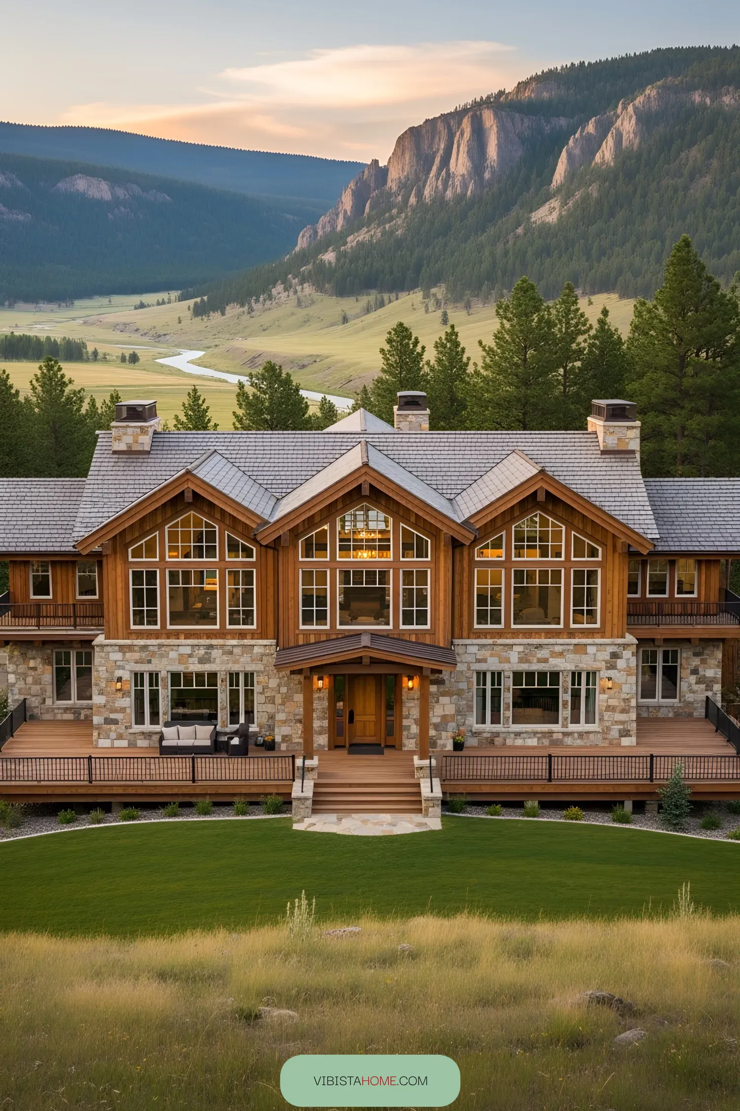 Cozy Cabin Meets Modern Mountain Style