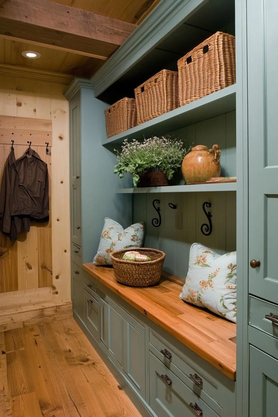 Rustic Meets Refined Corner