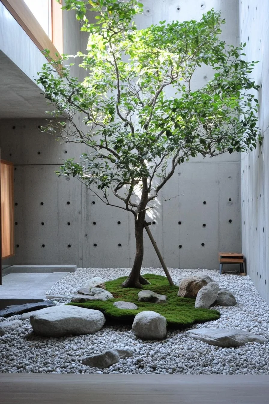 A Concrete Nook Made for Nature