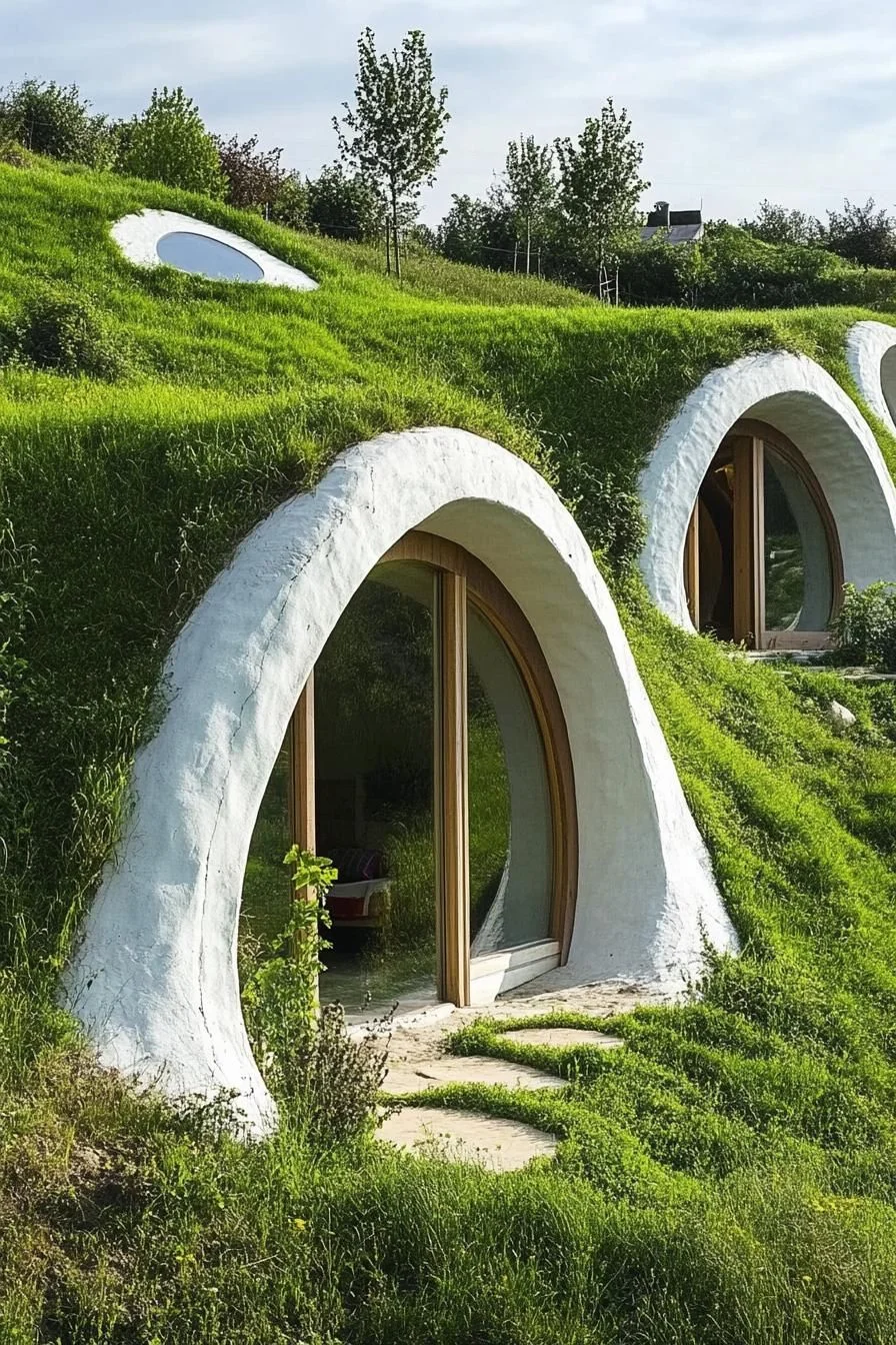 Earth Mounds Shaped Into the Design - photo 2