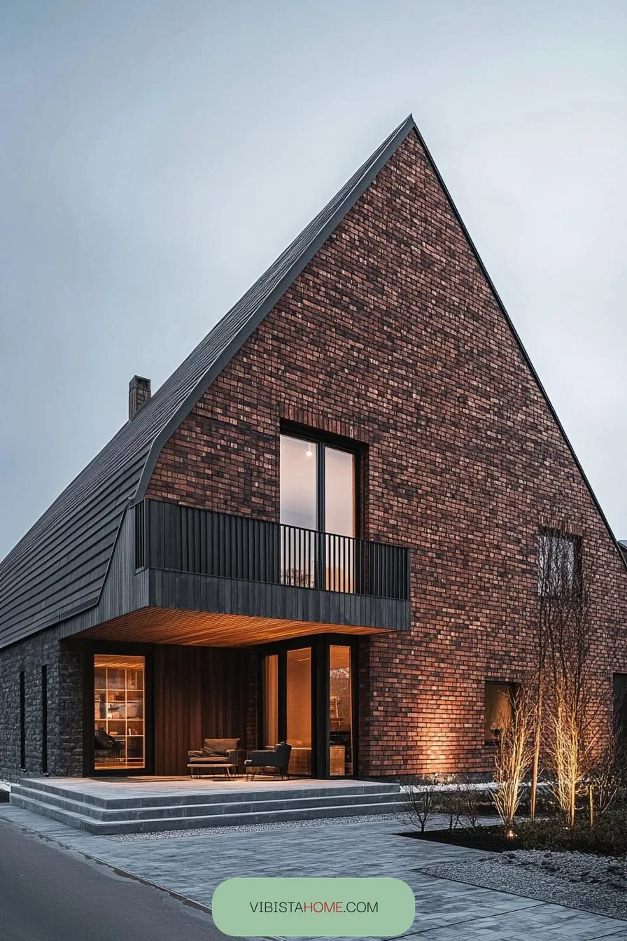 Brick Edition of Gabled Grandeur