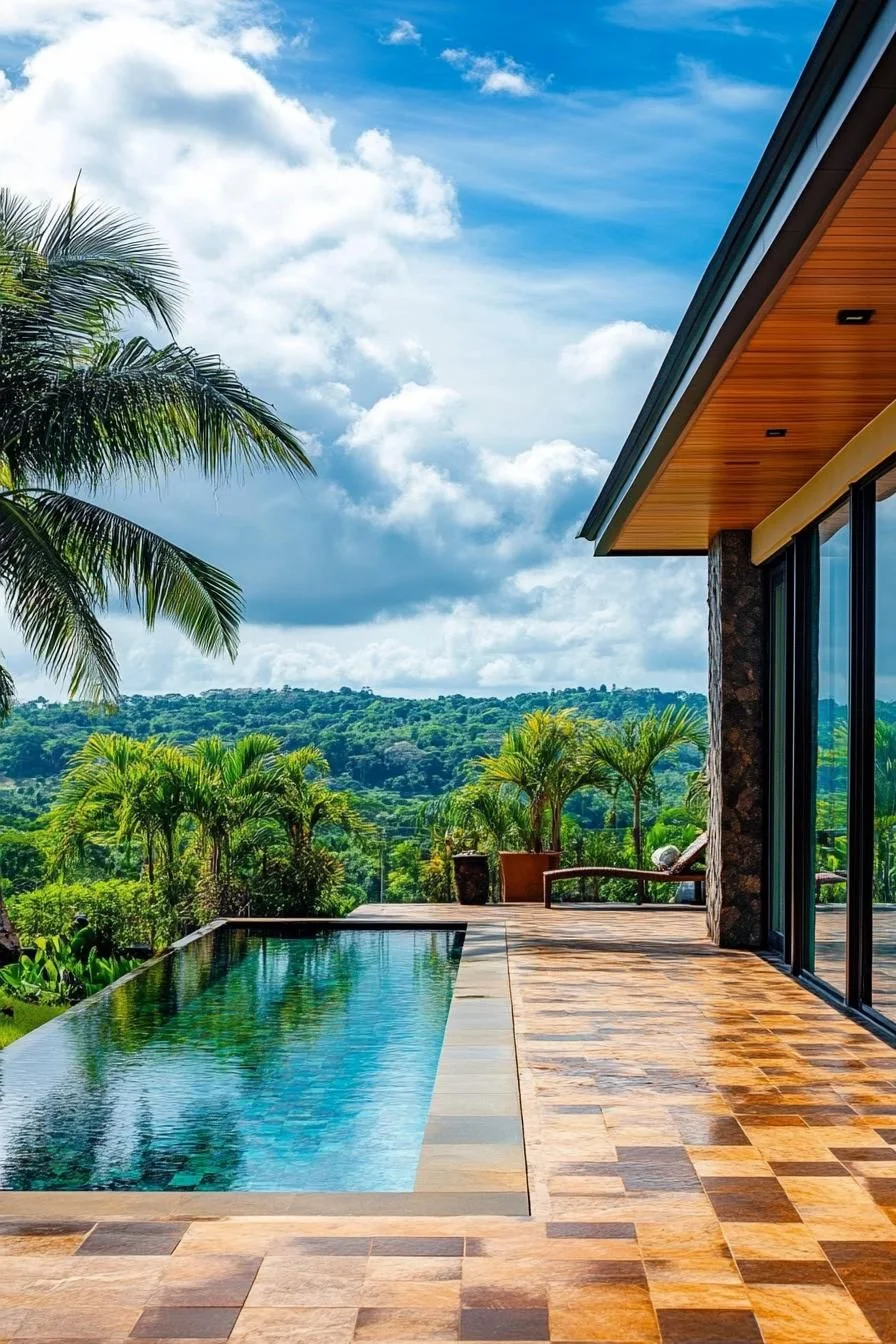 A Poolside Paradise on the Terrace