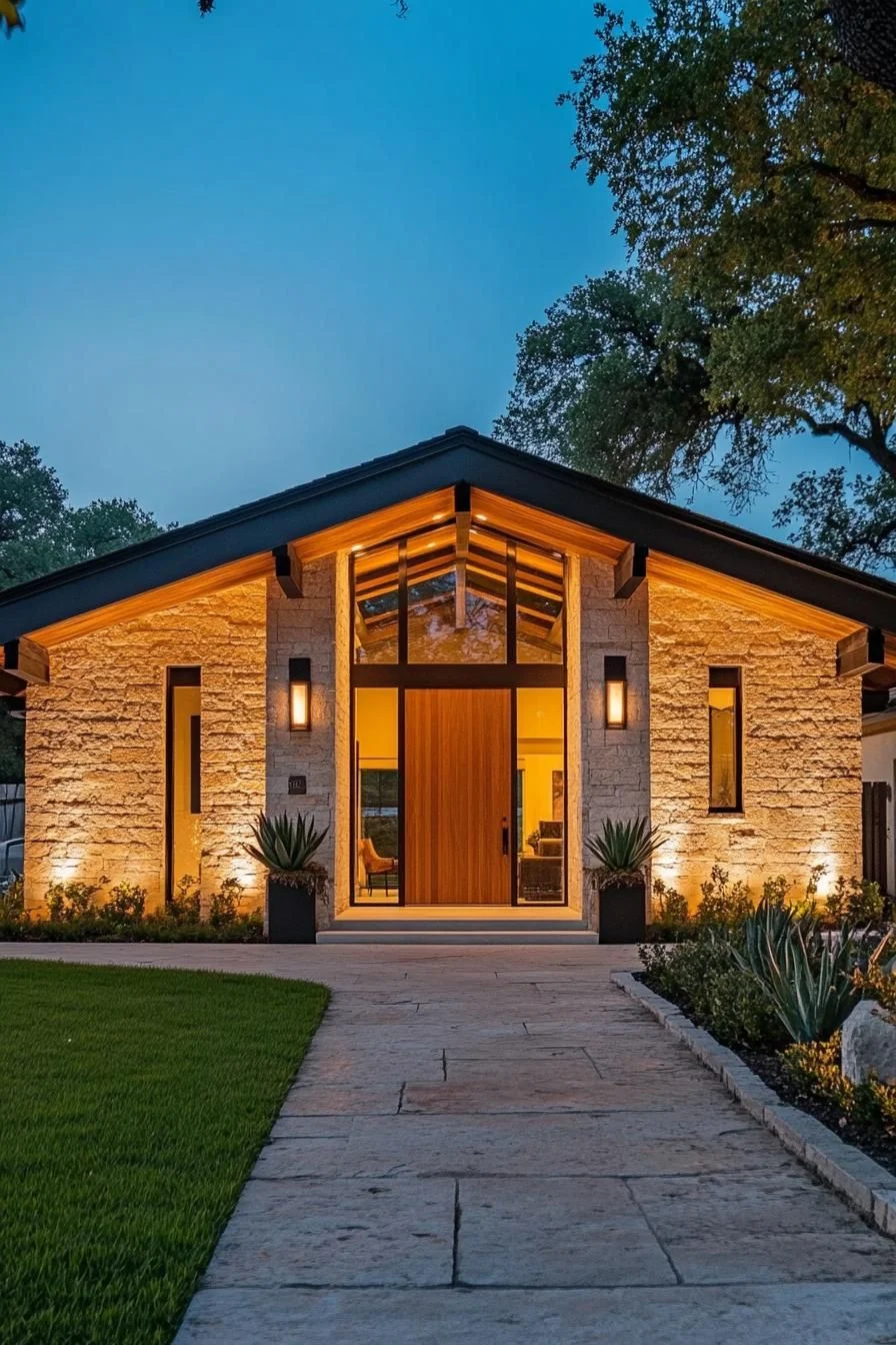 A Glowing Stone Retreat