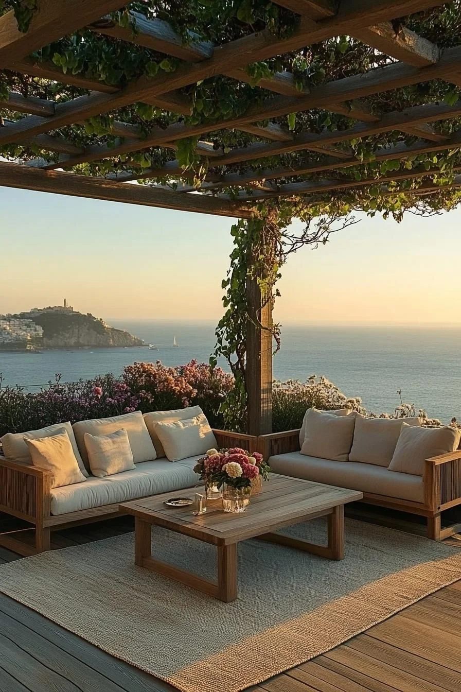 Golden Hour on the Rooftop