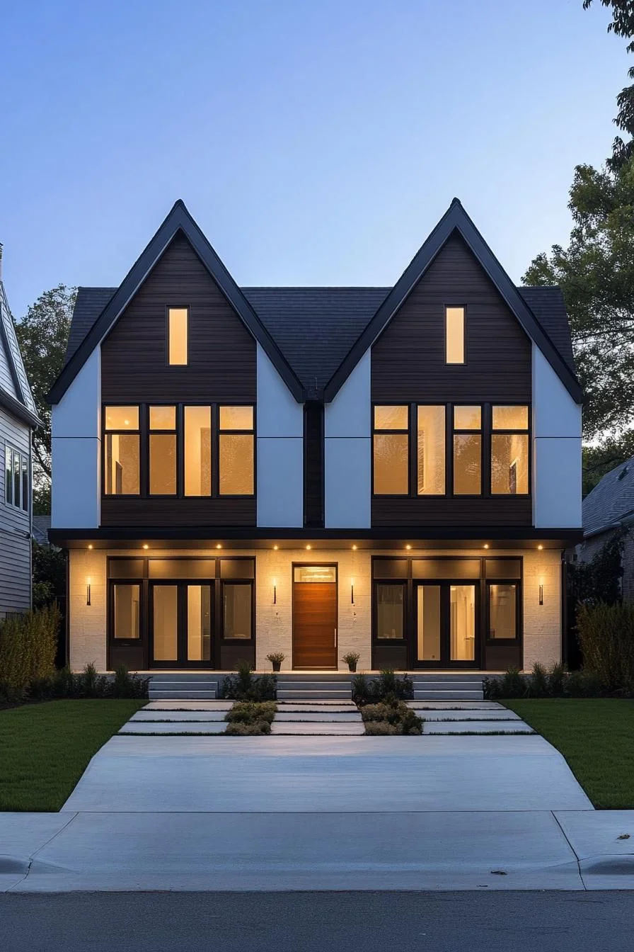 Two Rooftops, One Duplex