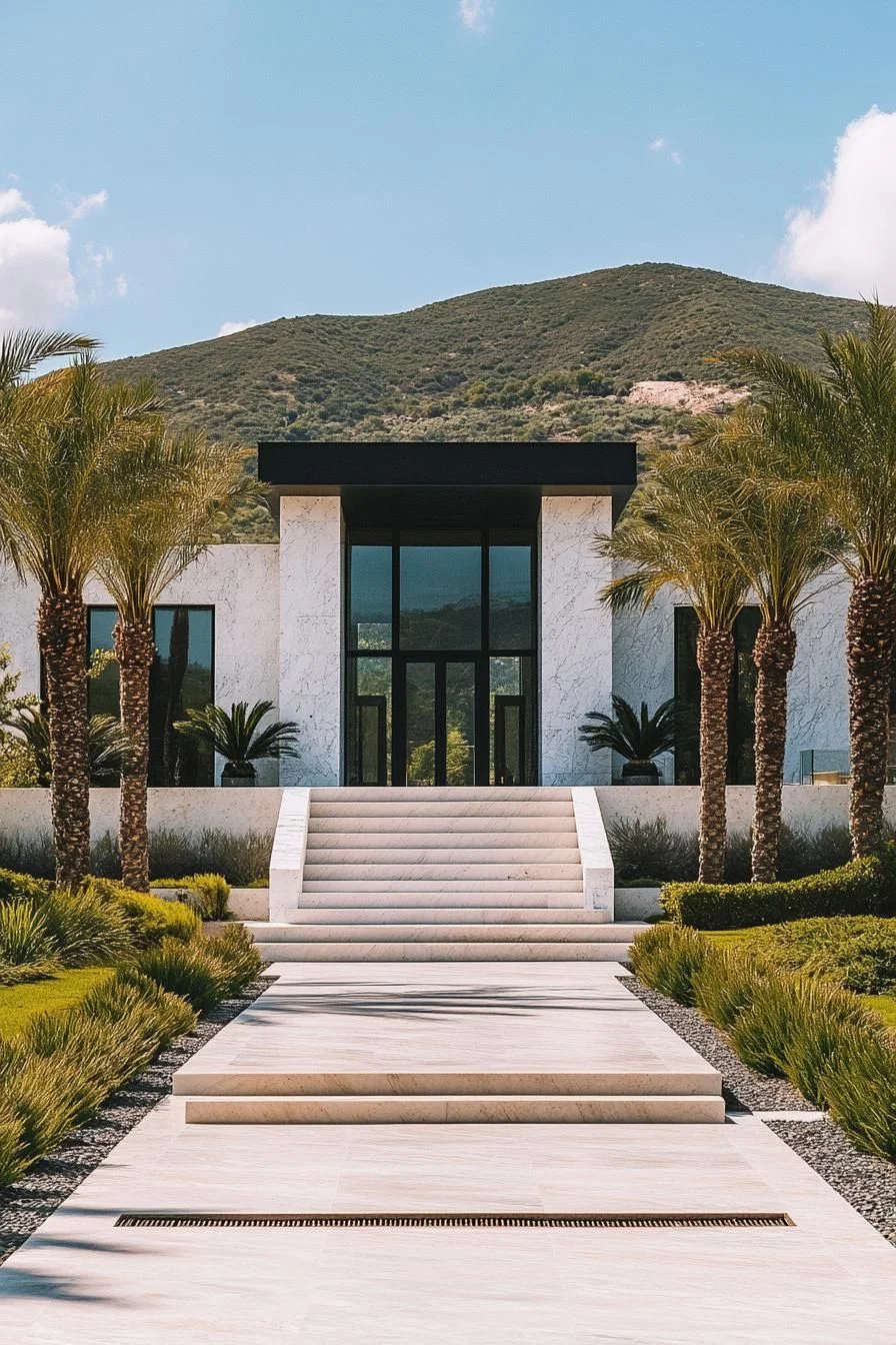 Elegant Architecture Rising Amidst Nature