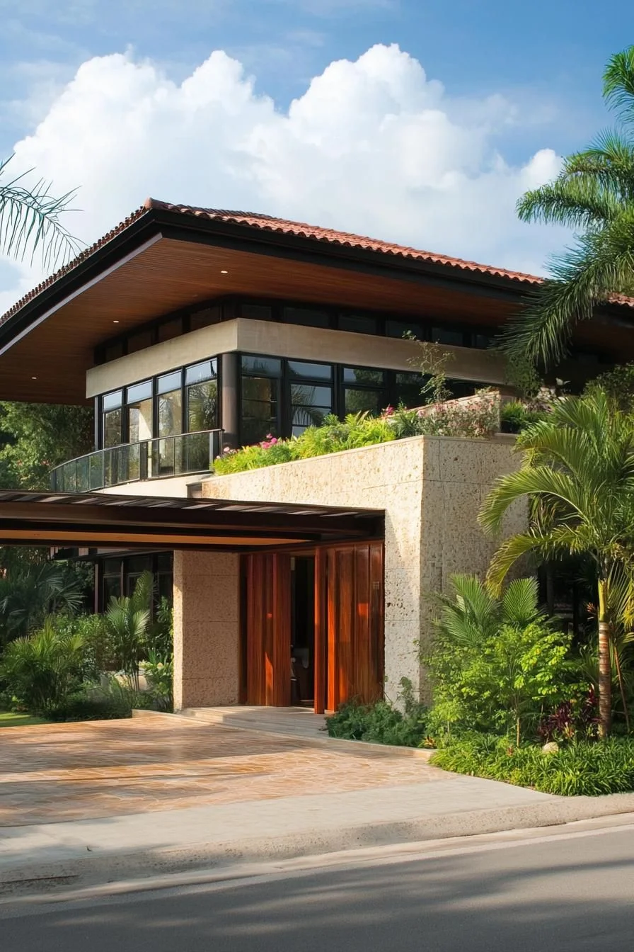 Elegant Architecture in a Tropical Setting