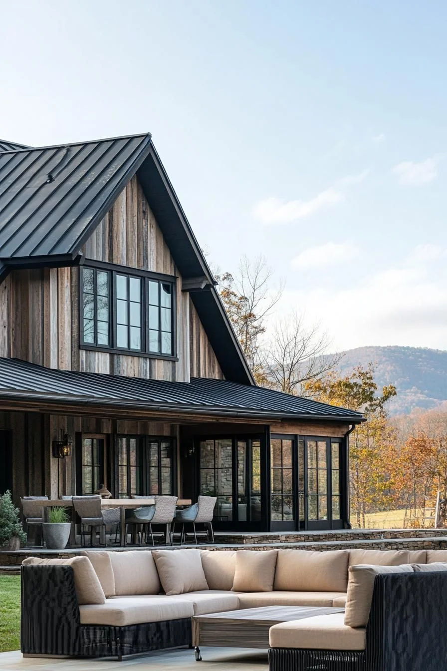 A Chic Rustic Escape in the Mountains