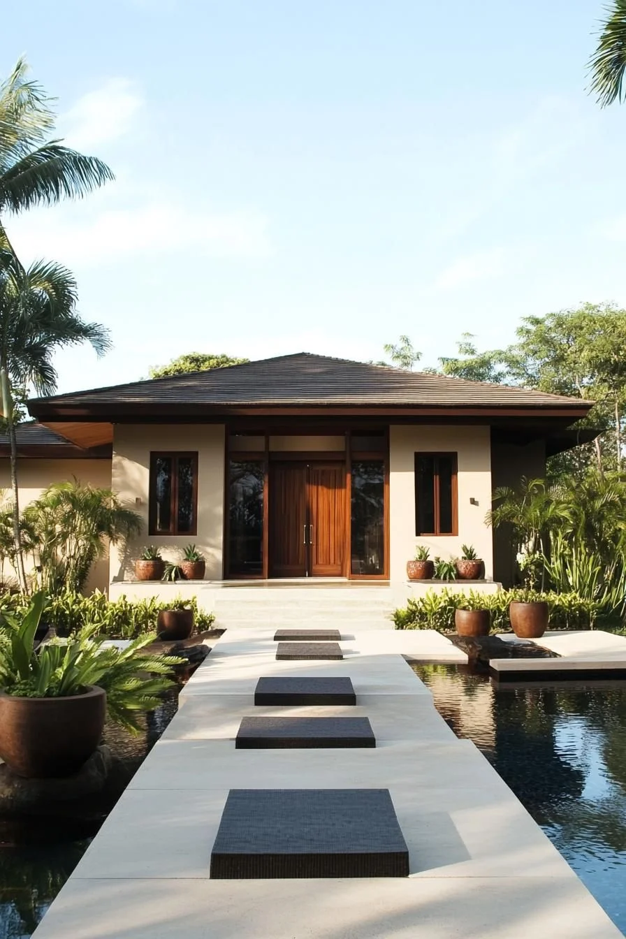 Nature's Walk: A Balinese Garden Delight