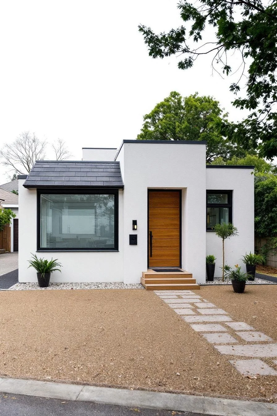 A Cube-Shaped Cozy Bungalow