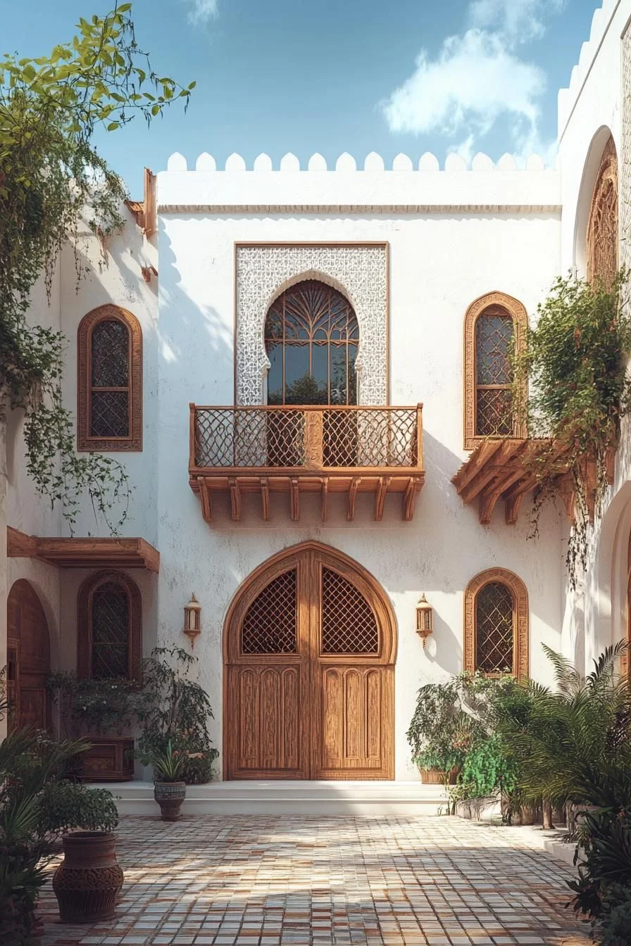 Whimsical Woodwork in Sunlit Abode