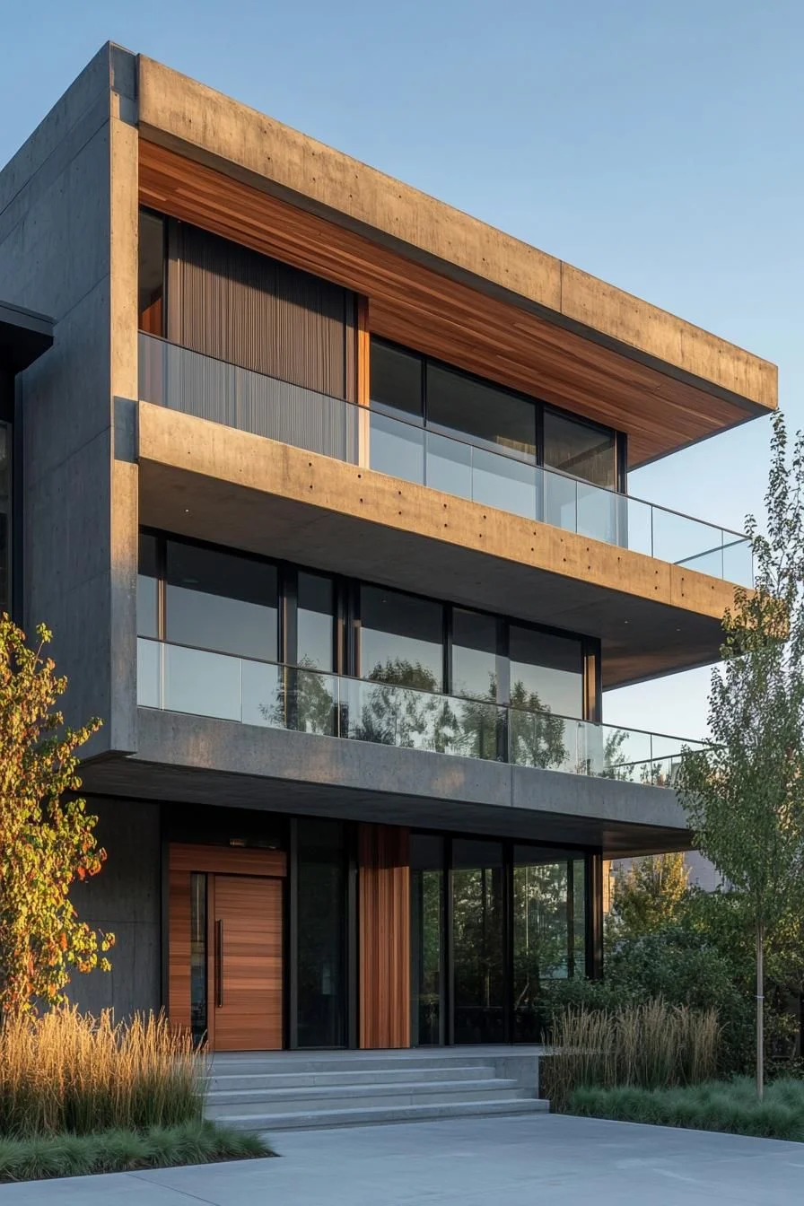 Concrete Expanses, Wooden Warmth