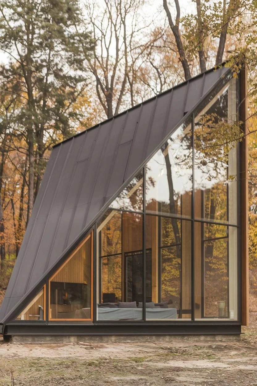 Forest Frolic: Triangular Timber Tranquility