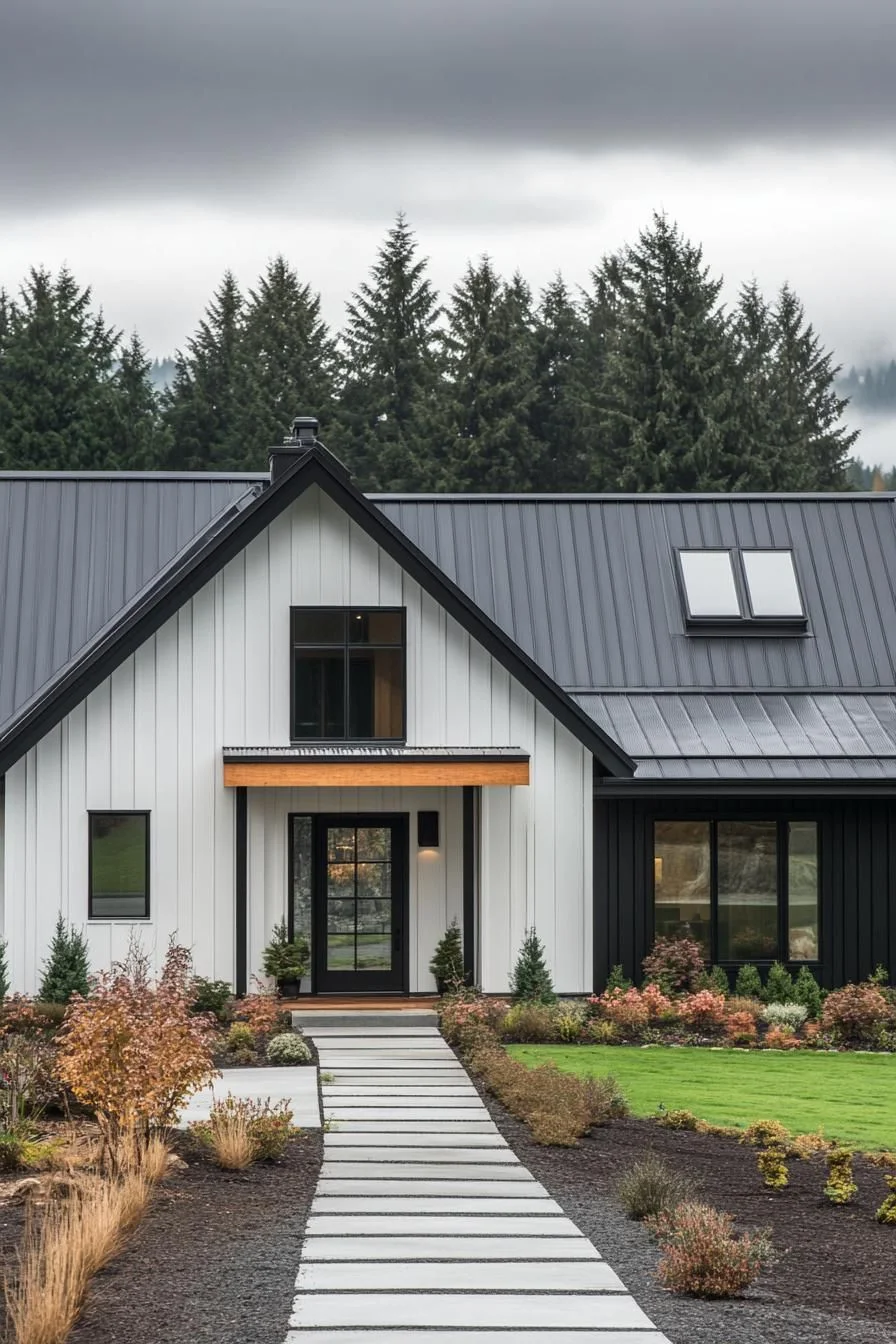 A Calm Modern Retreat Among the Pines