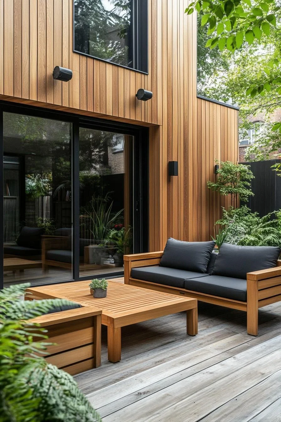 Rustic Wood Whisper: A Cozy Outdoor Nest