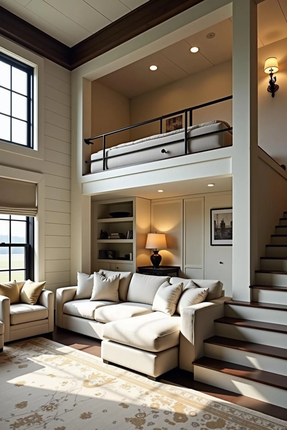 Loft Staircases Leading to Sleep