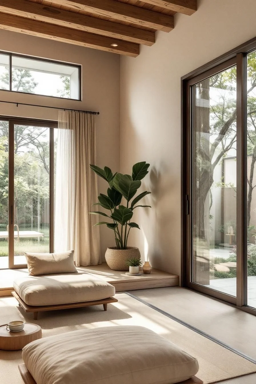 A Sunlit Fusion of Two Styles