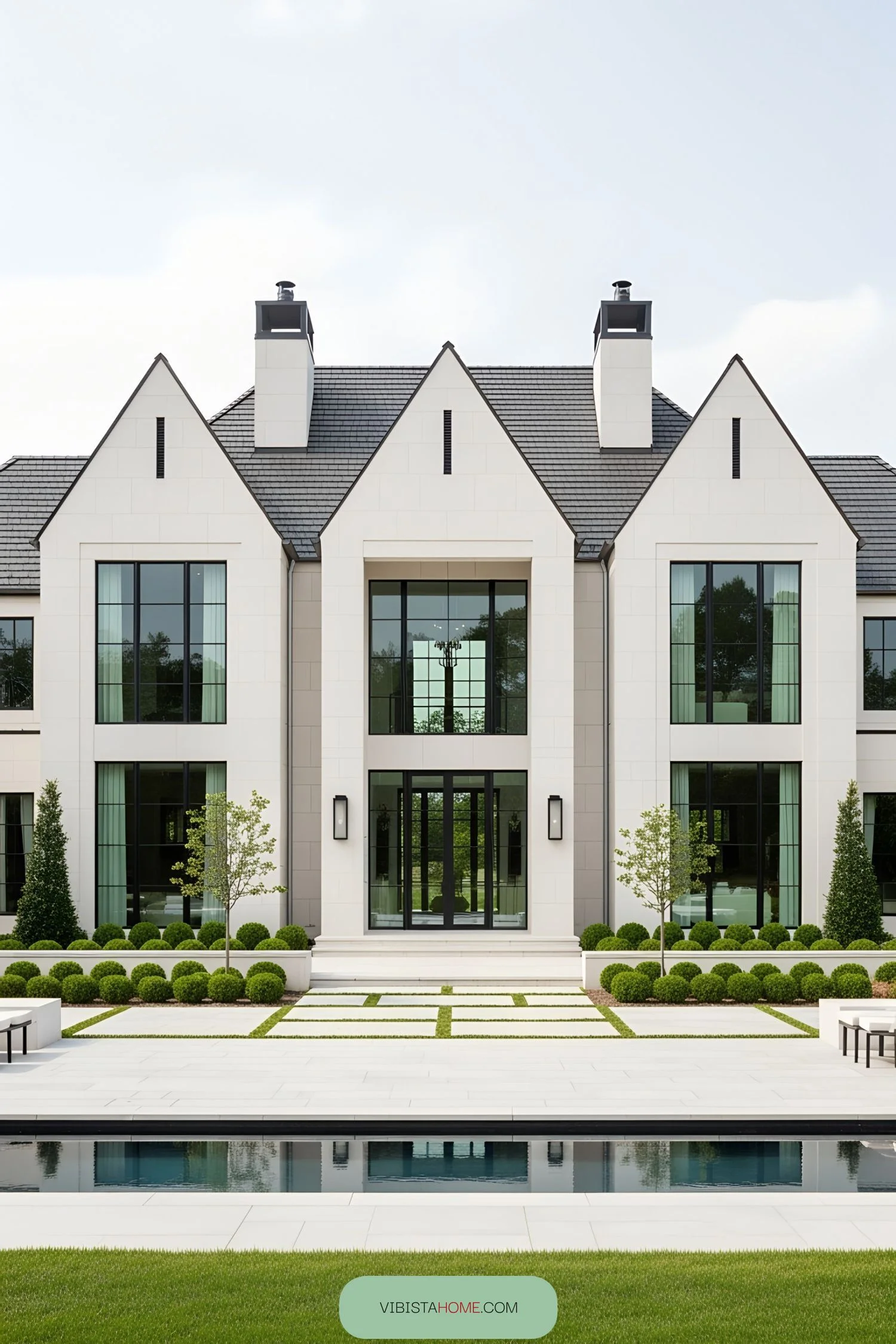 A Chic Twist on the Modern Castle