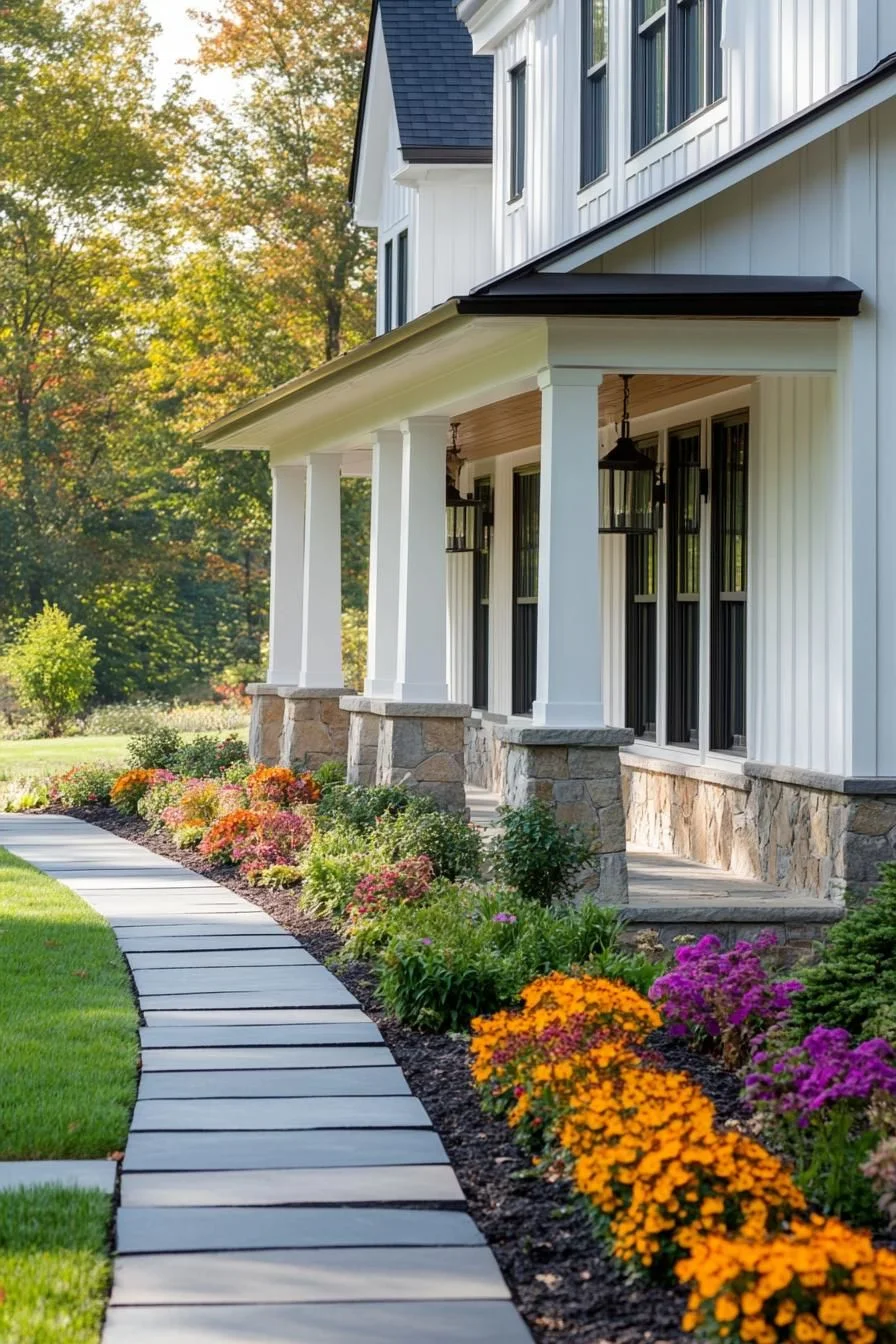 A Modern Farmhouse Escape With Porch Charm