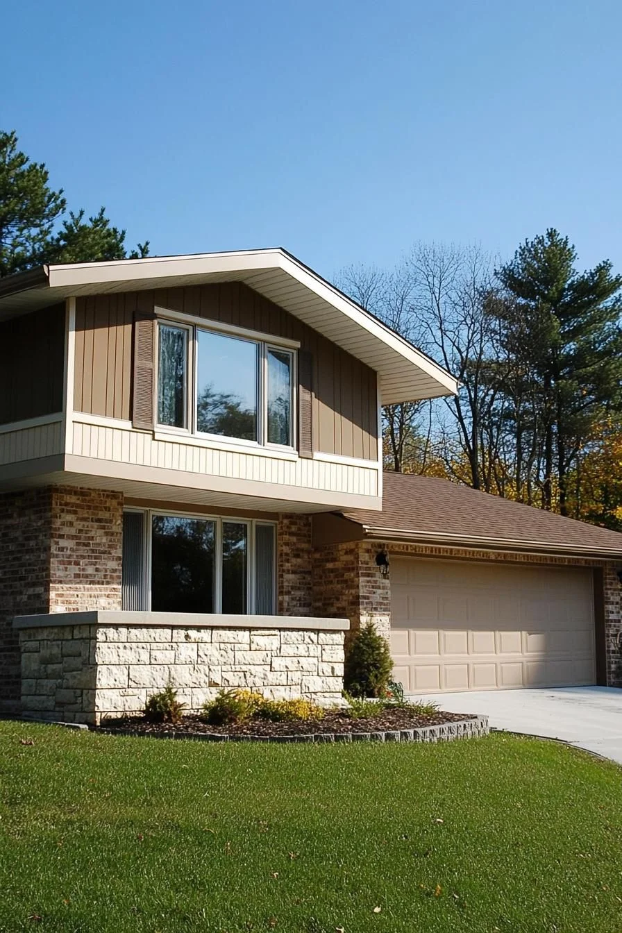 A Cozy Brick Split Level Wonder