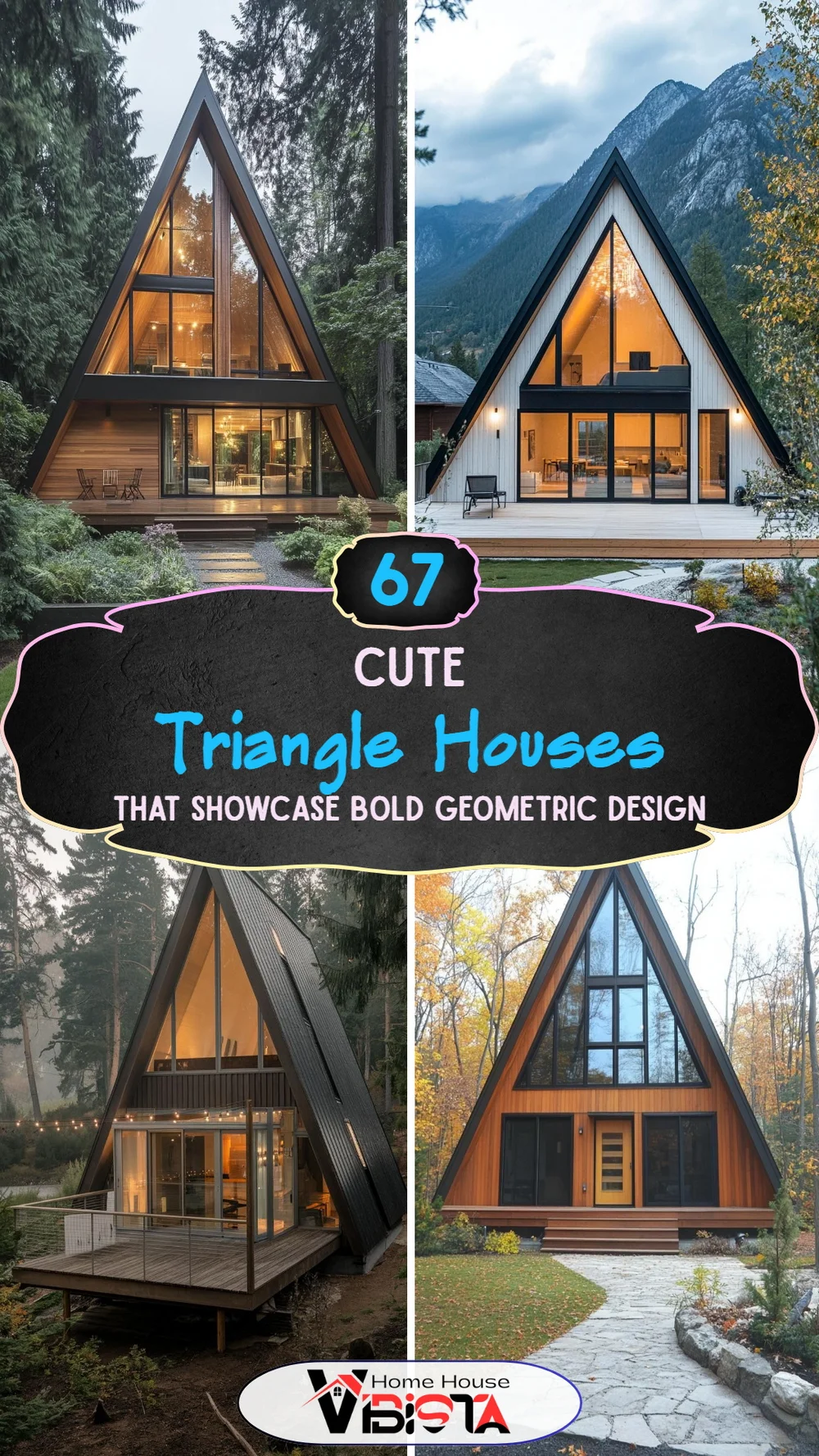 67 Triangle Houses That Showcase Bold Geometric Design