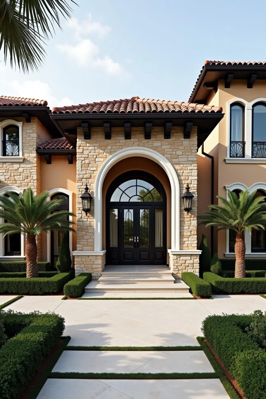 Modern Touches on a Mediterranean-Style Home