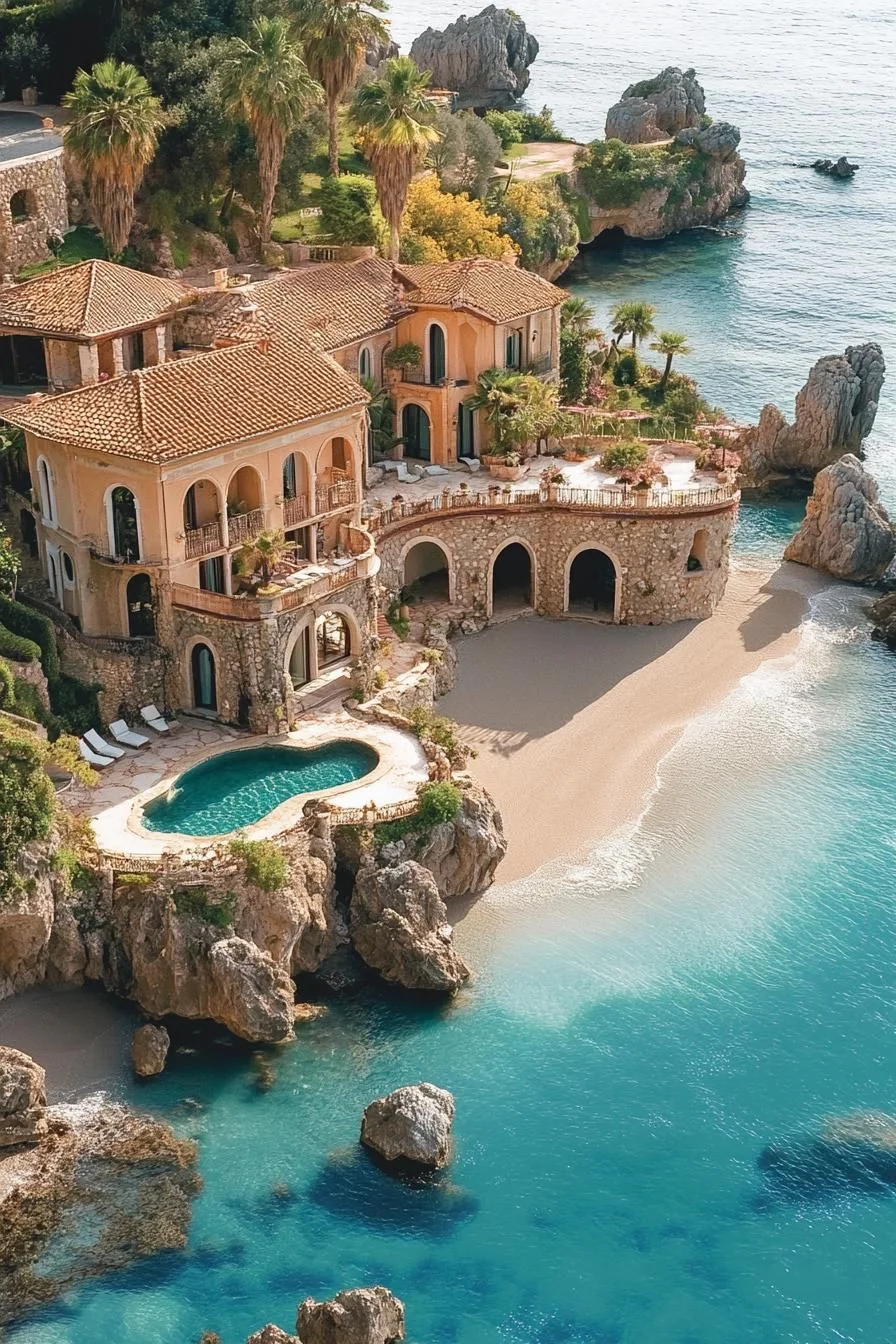 A Coastal Villa with Ocean Views