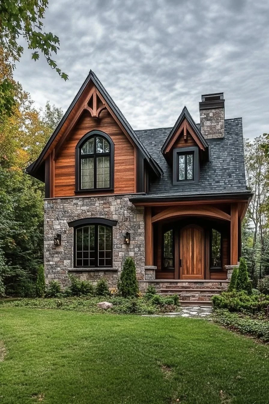 Fairytale-Inspired Woodland Cottage Design