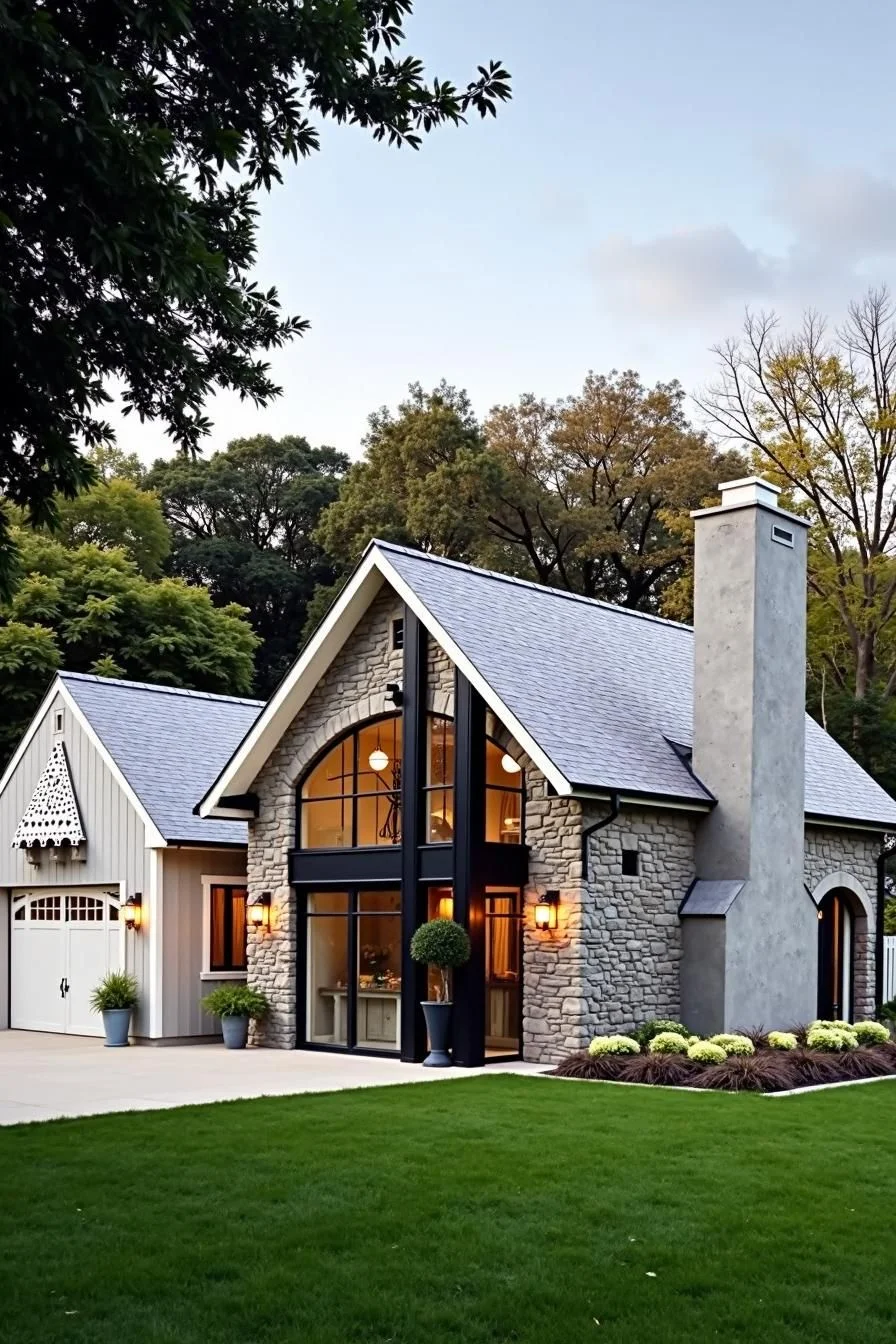 A Solid Stone Refuge in the Countryside