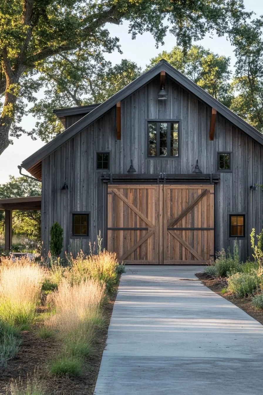 A Modern Take on the Rustic Barn House
