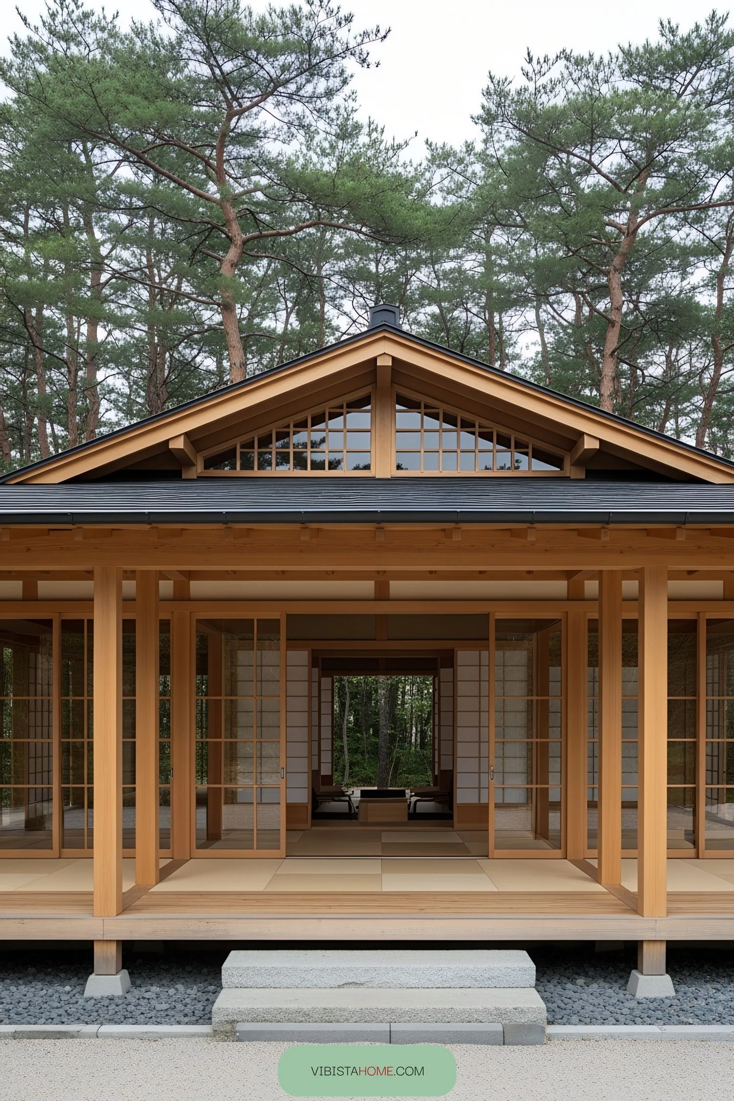 Wood and Calm in Perfect Balance