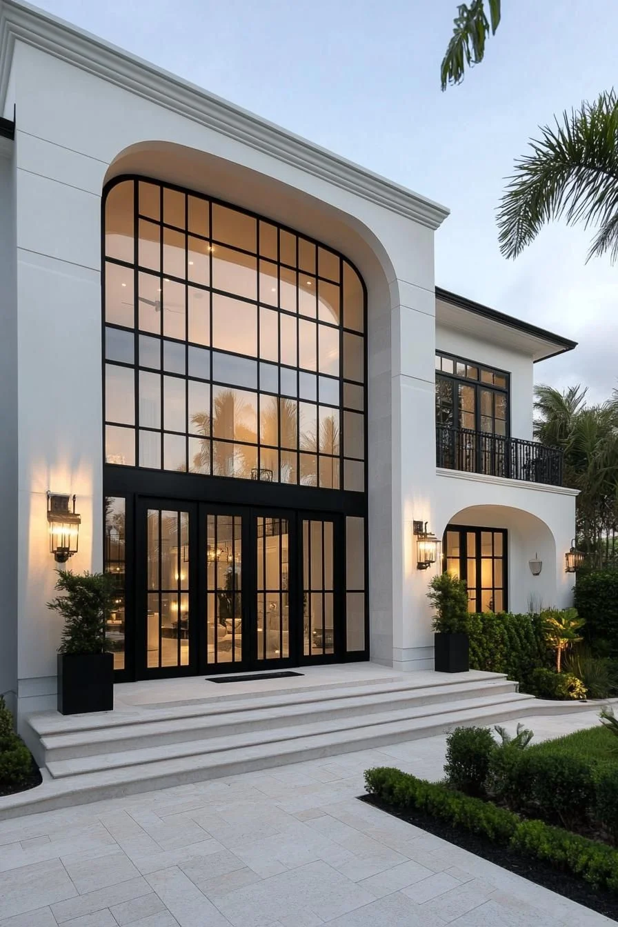 An Architectural Design with an Arched Twist
