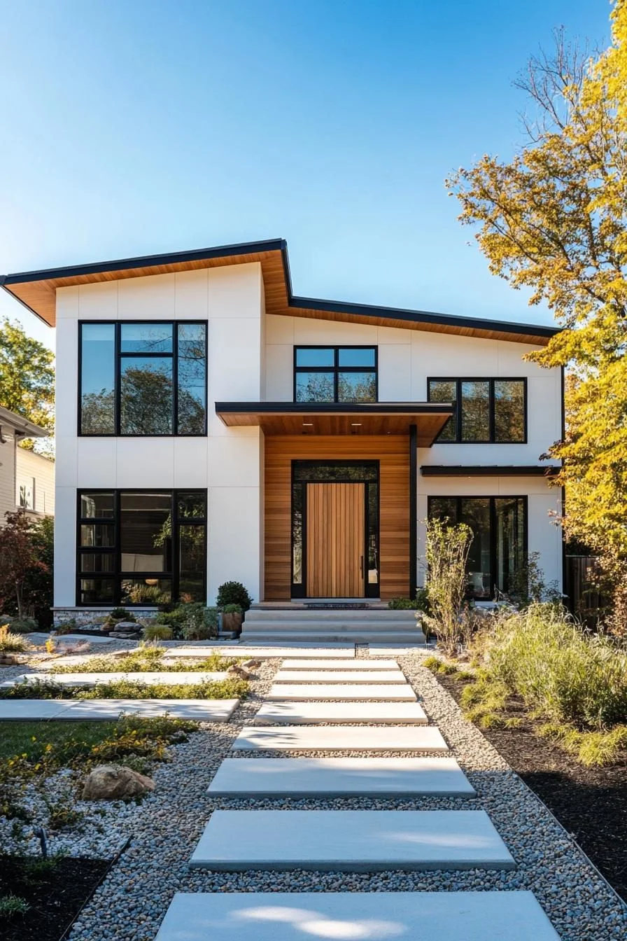 A Homestead Blending Zen and Modern Style