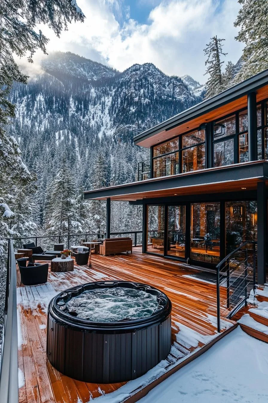 Large Decks with Built-In Hot Tubs - photo 4