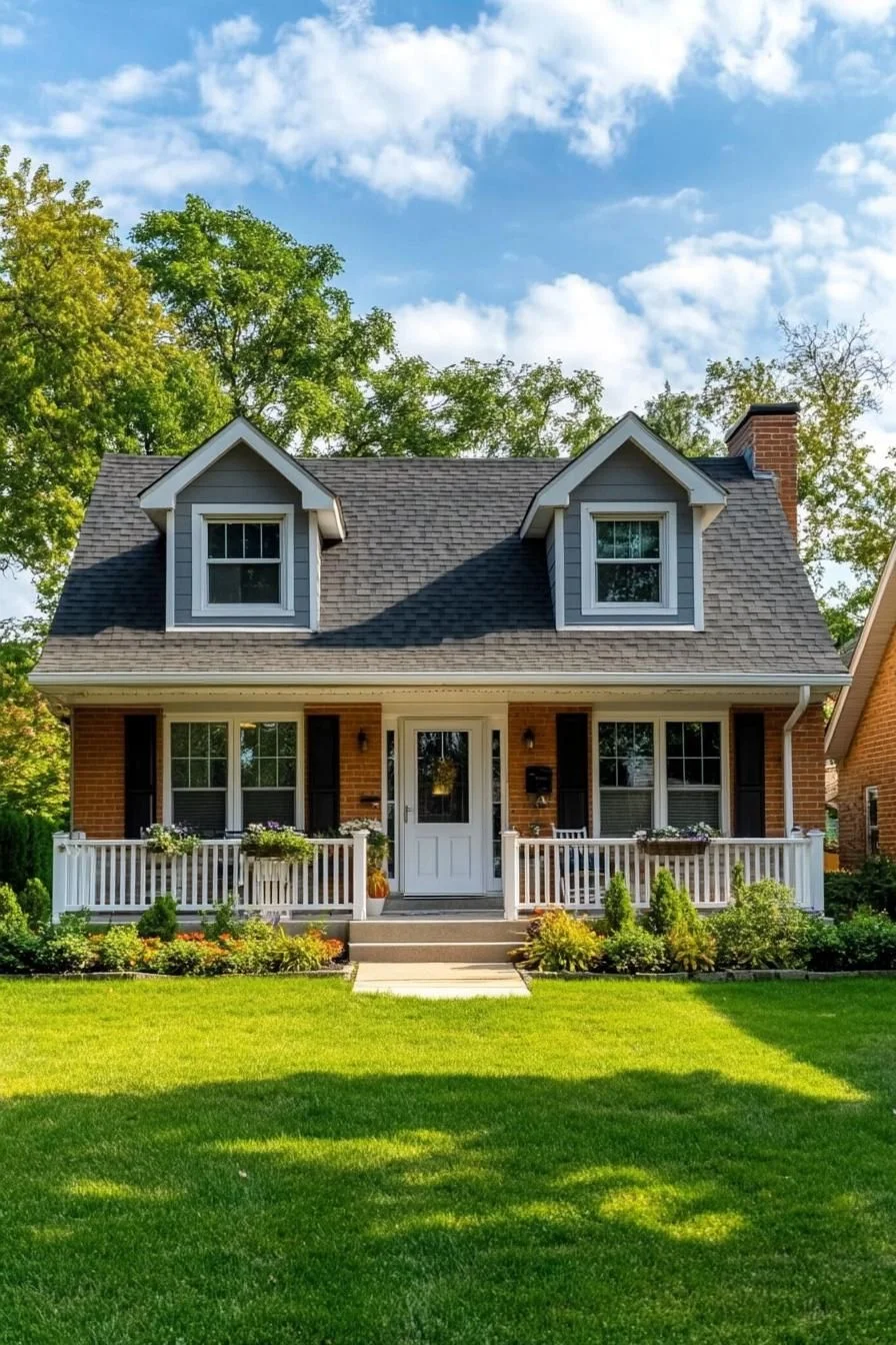 A Charming Home with Dormer Windows